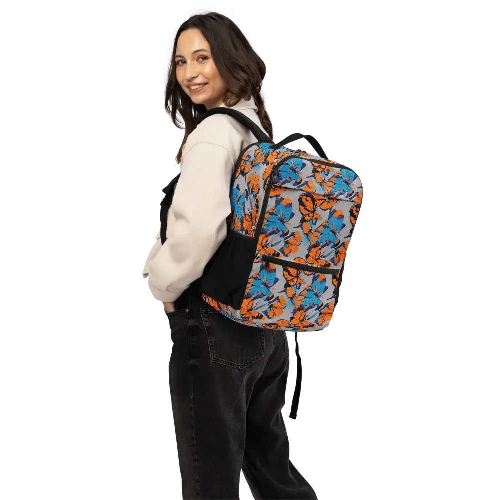 Flutter Wave on Utility Backpack — Back
