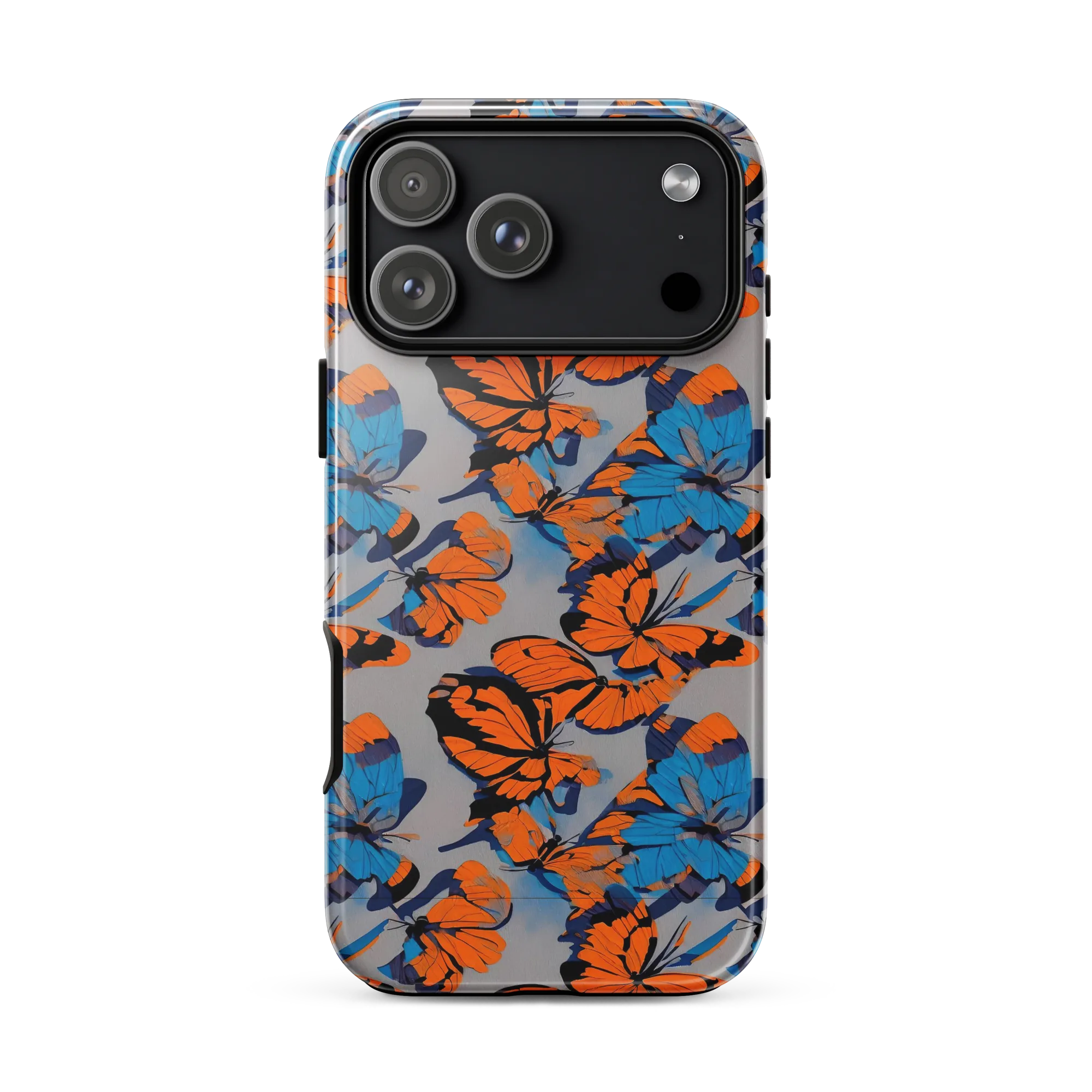 Flutter Wave on Tough Case for iPhone® — Front