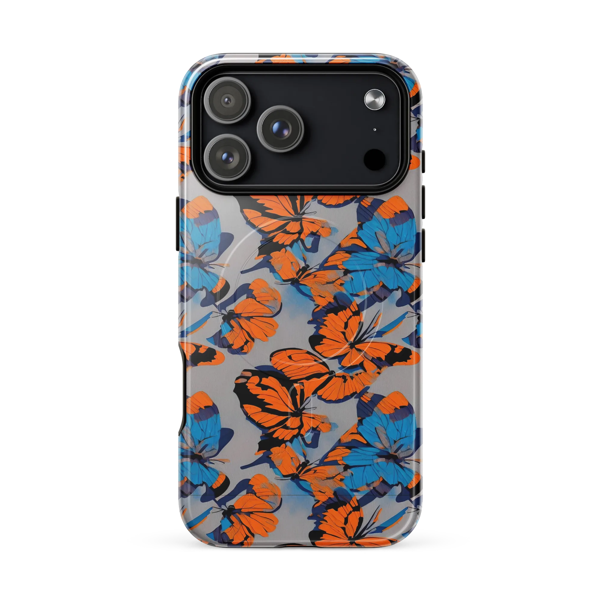 Flutter Wave on MagSafe Tough Case for iPhone® — Front