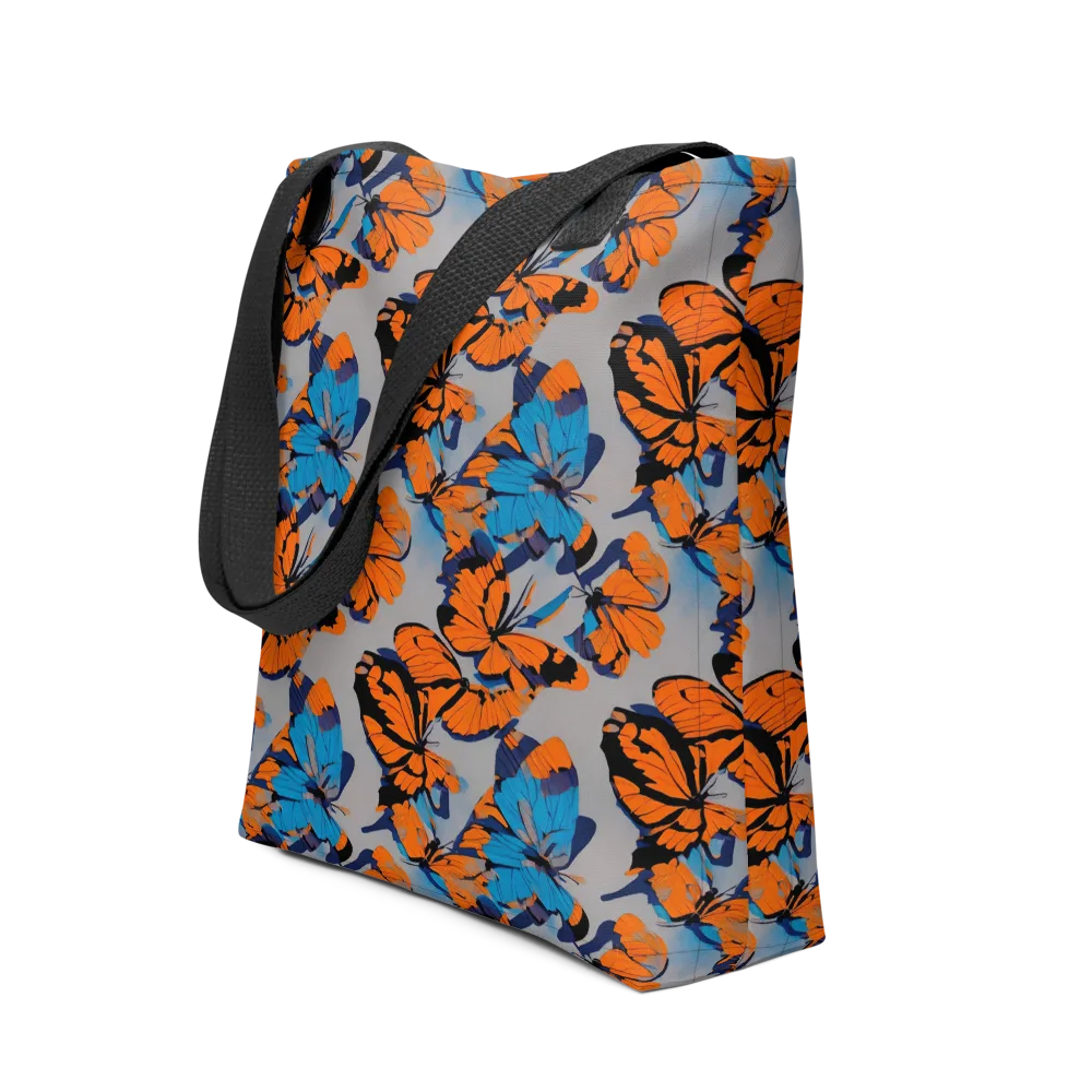 Flutter Wave on Tote Bag — Front