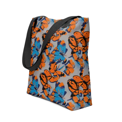 Flutter Wave on a Tote Bag