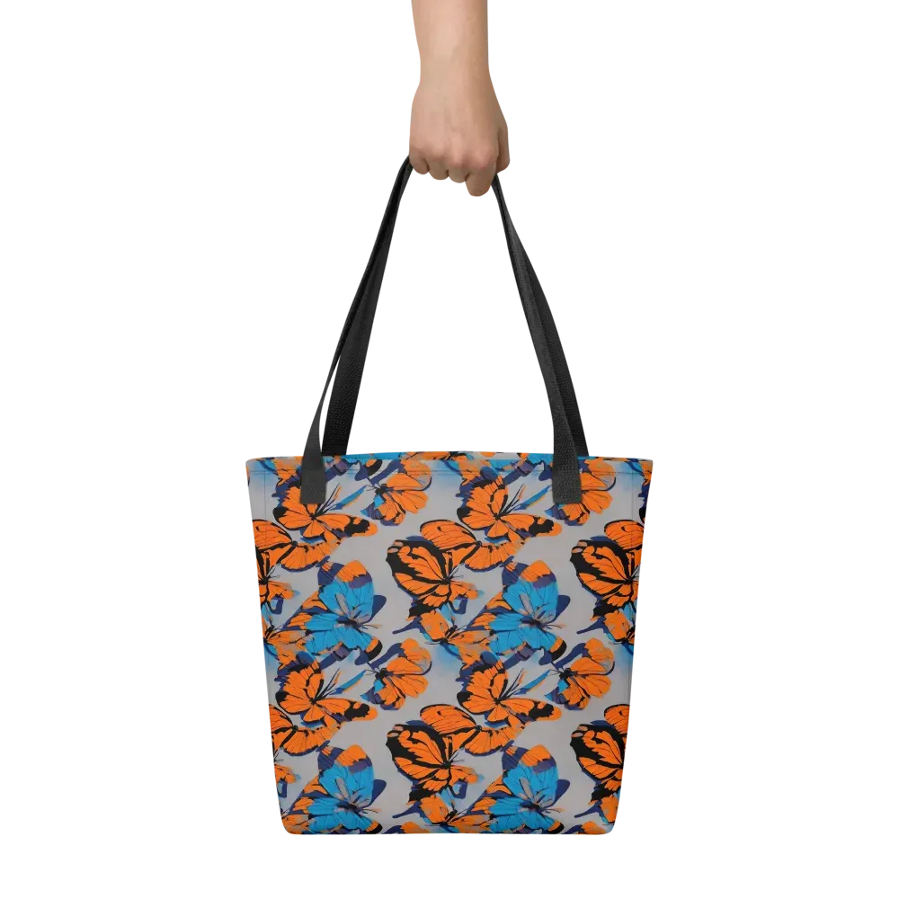 Flutter Wave on Tote Bag — Front