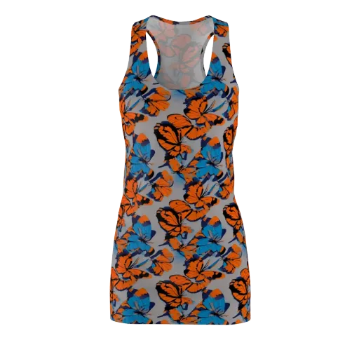 Flutter Wave on a Racerback Dress