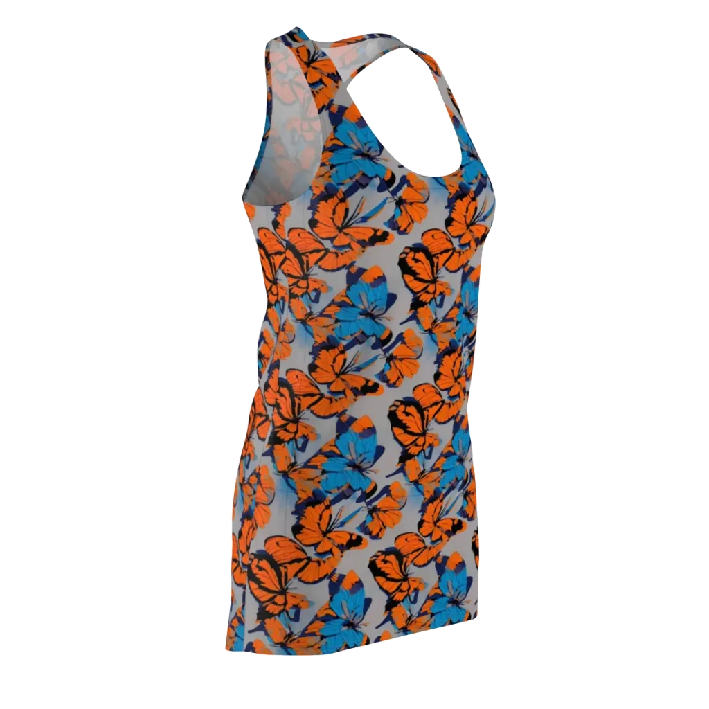 Flutter Wave on Racerback Dress — Front Side