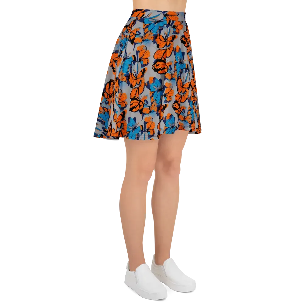 Flutter Wave on Skater Skirt — Right