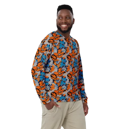 Flutter Wave on a Sweatshirt