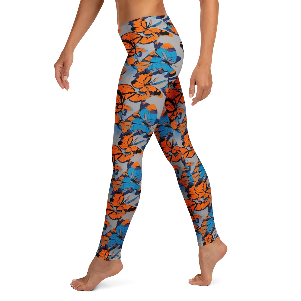 Flutter Wave on Leggings — Left