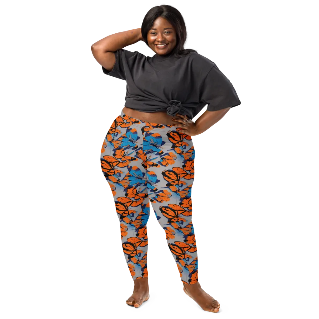 Flutter Wave on Leggings — Front