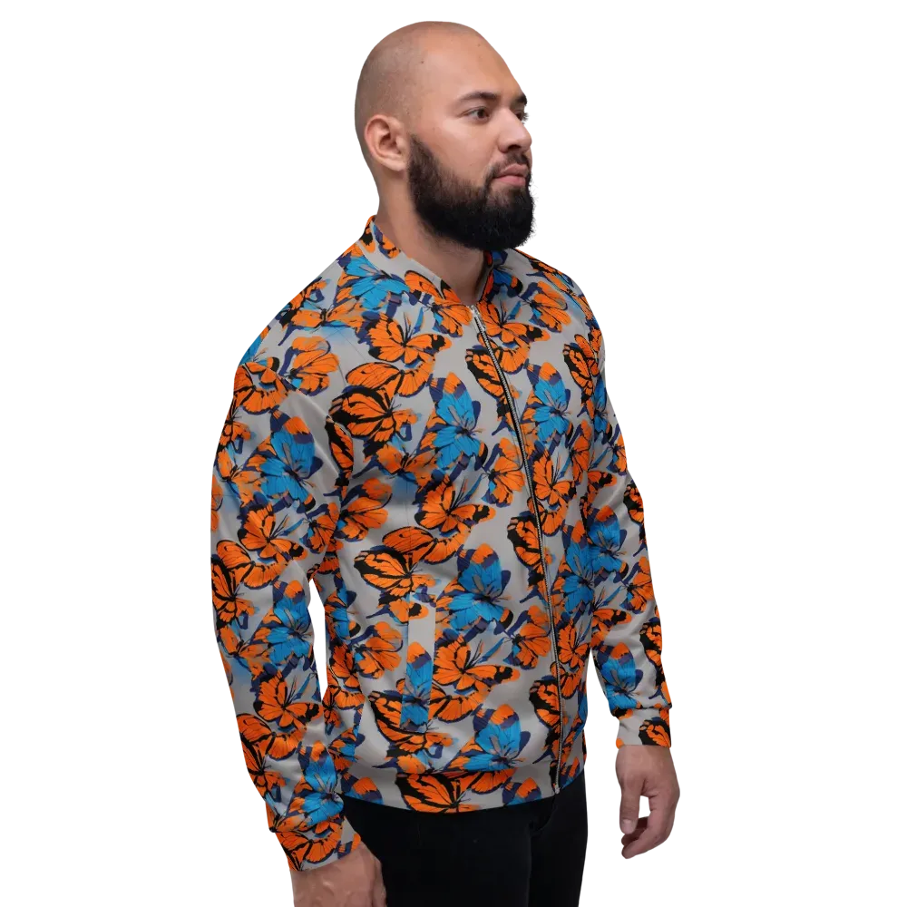 Flutter Wave on Bomber Jacket — Right