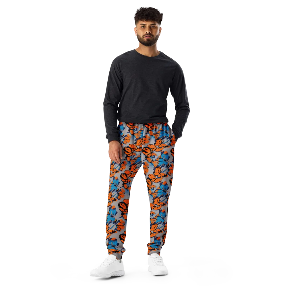Flutter Wave on Men's Joggers — Front