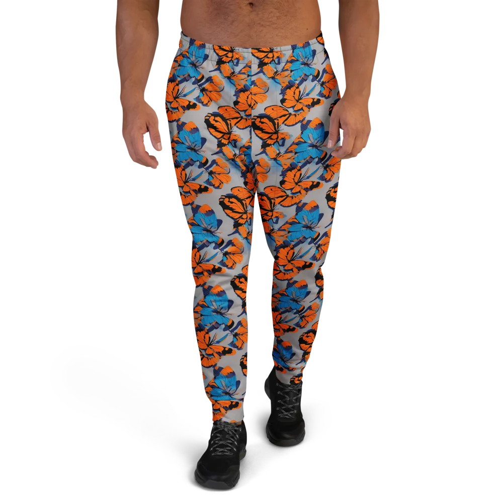 Flutter Wave on Men's Joggers — Front