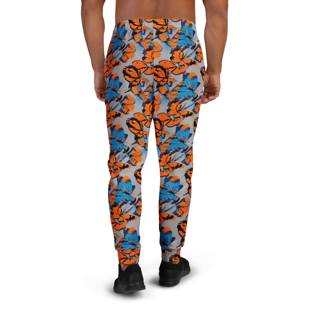 Flutter Wave on Men's Joggers — Back