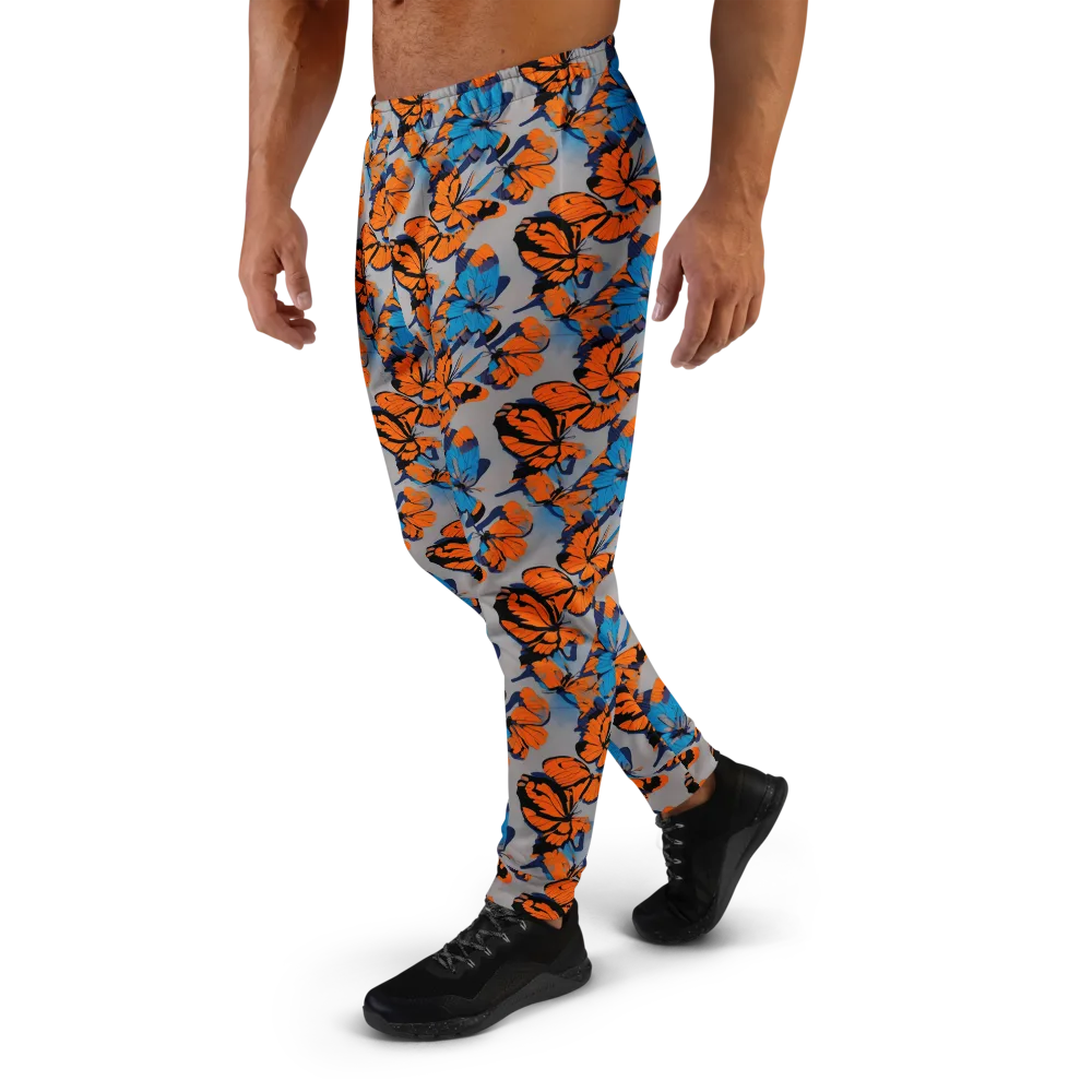 Flutter Wave on Men's Joggers — Left