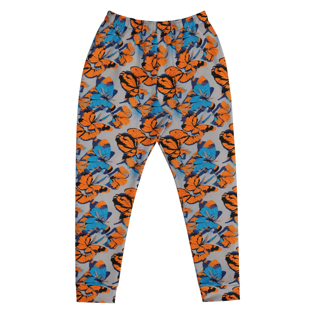 Flutter Wave on Men's Joggers — Front