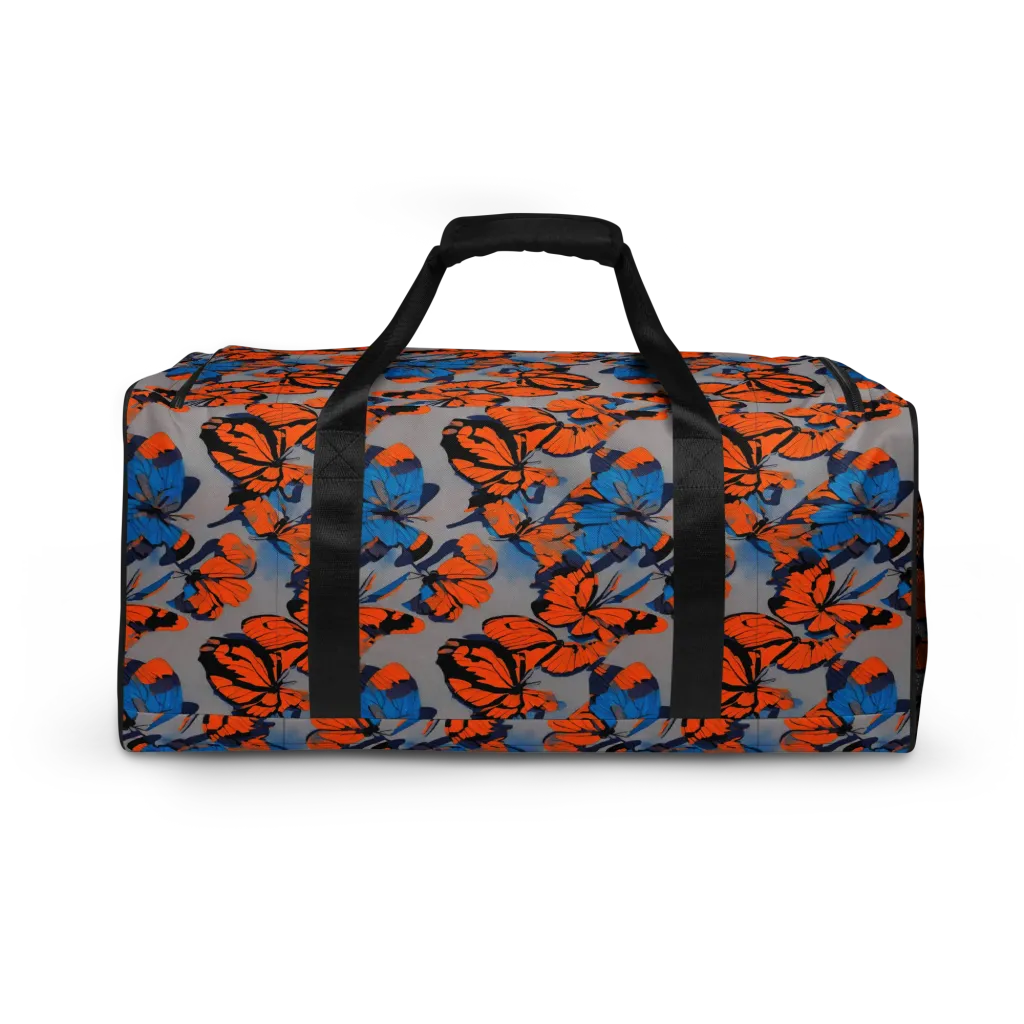 Flutter Wave on Duffle Bag — Back