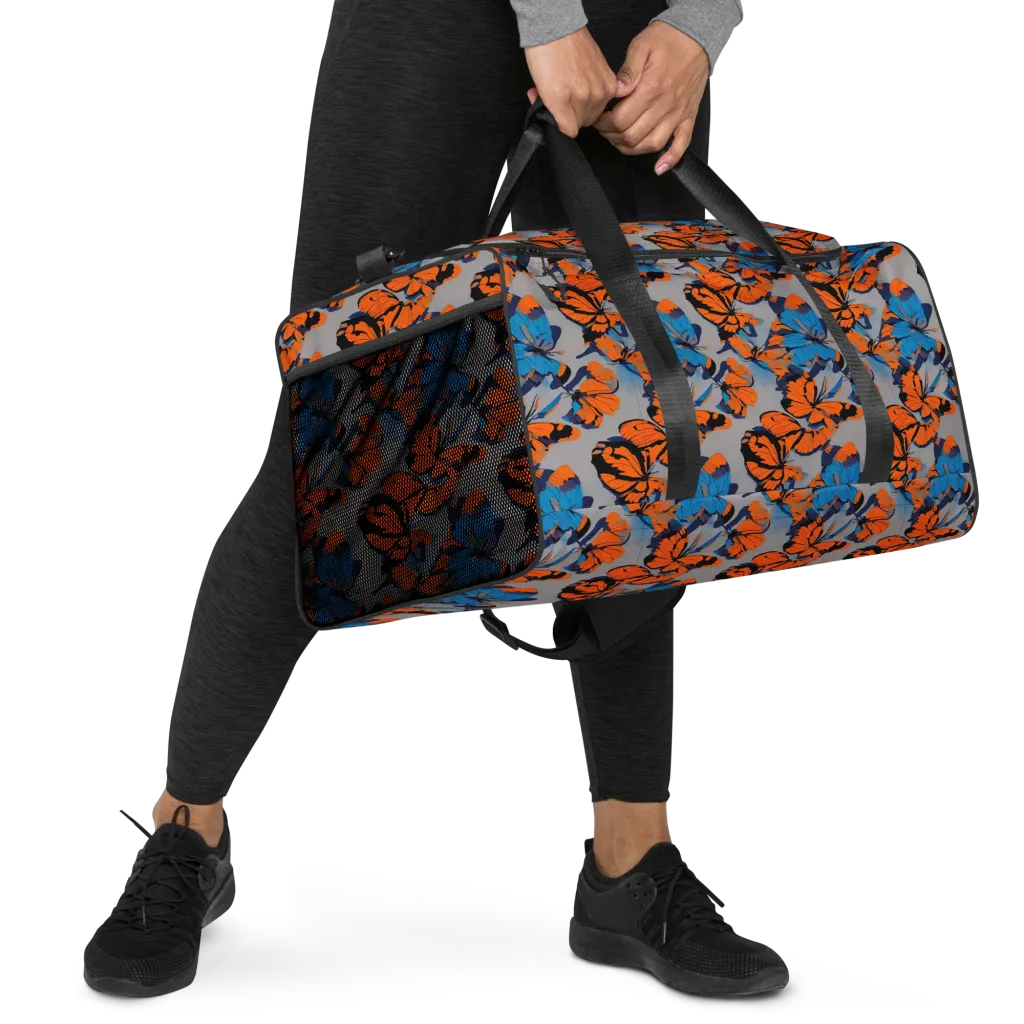 Flutter Wave on Duffle Bag — Right Front