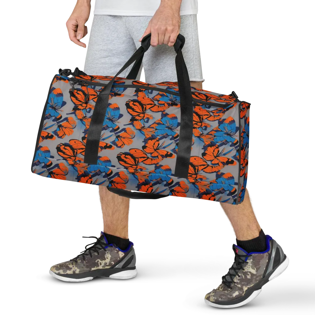 Flutter Wave on Duffle Bag — Front