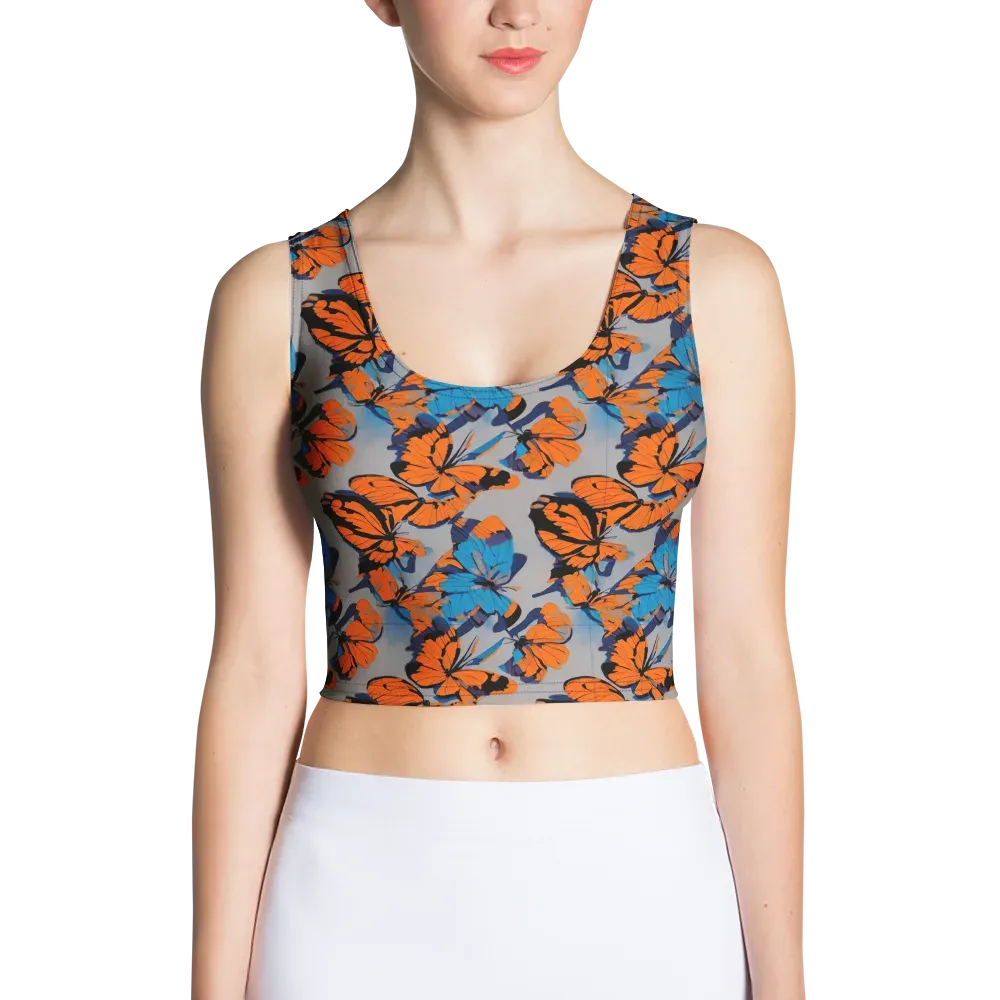 Flutter Wave on Crop Top — Front