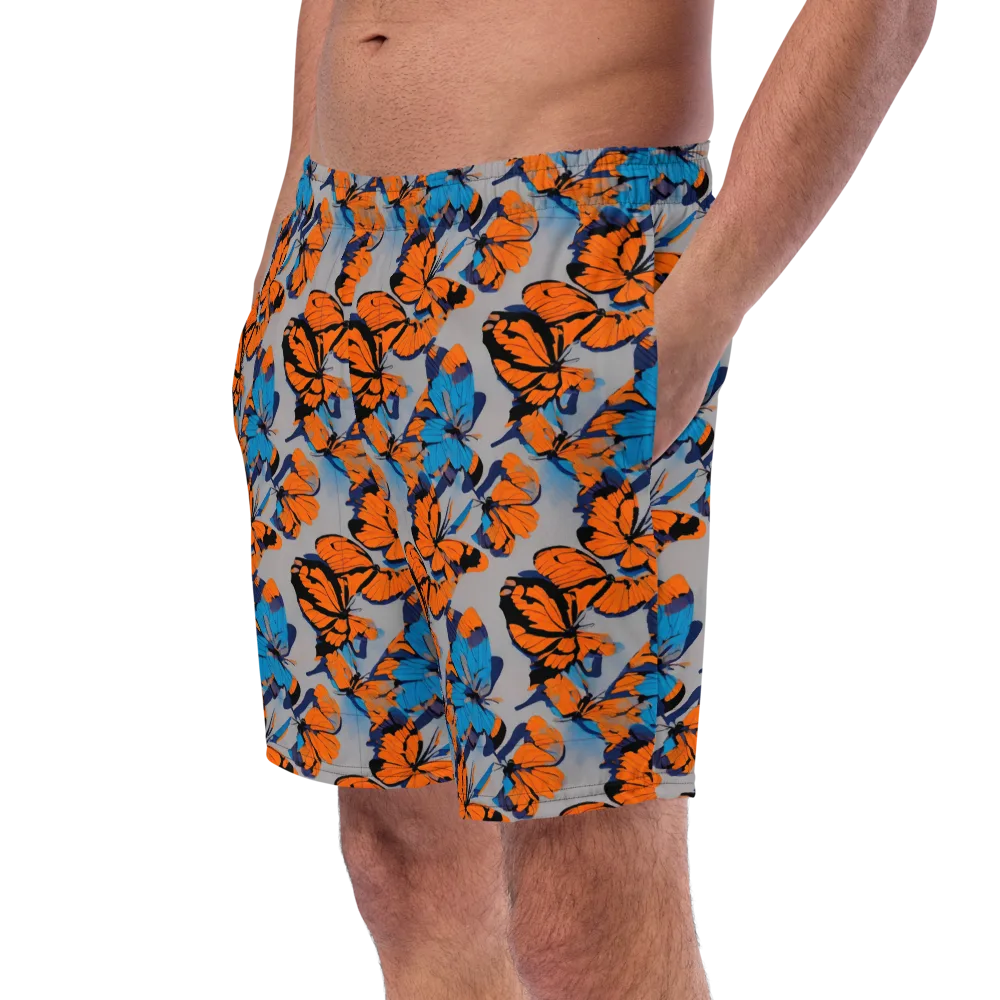 Flutter Wave on Swim Trunks — Left Front
