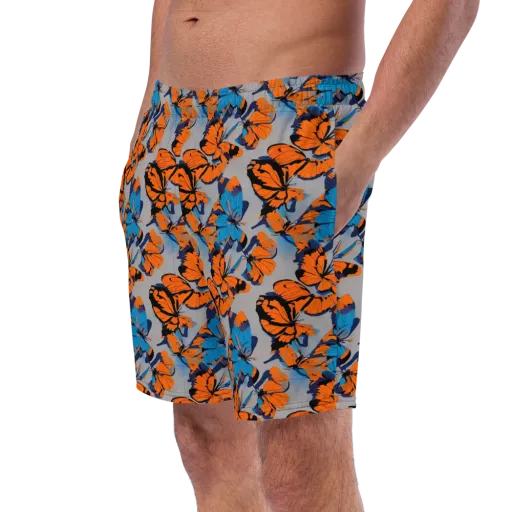Flutter Wave on a Swim Trunks