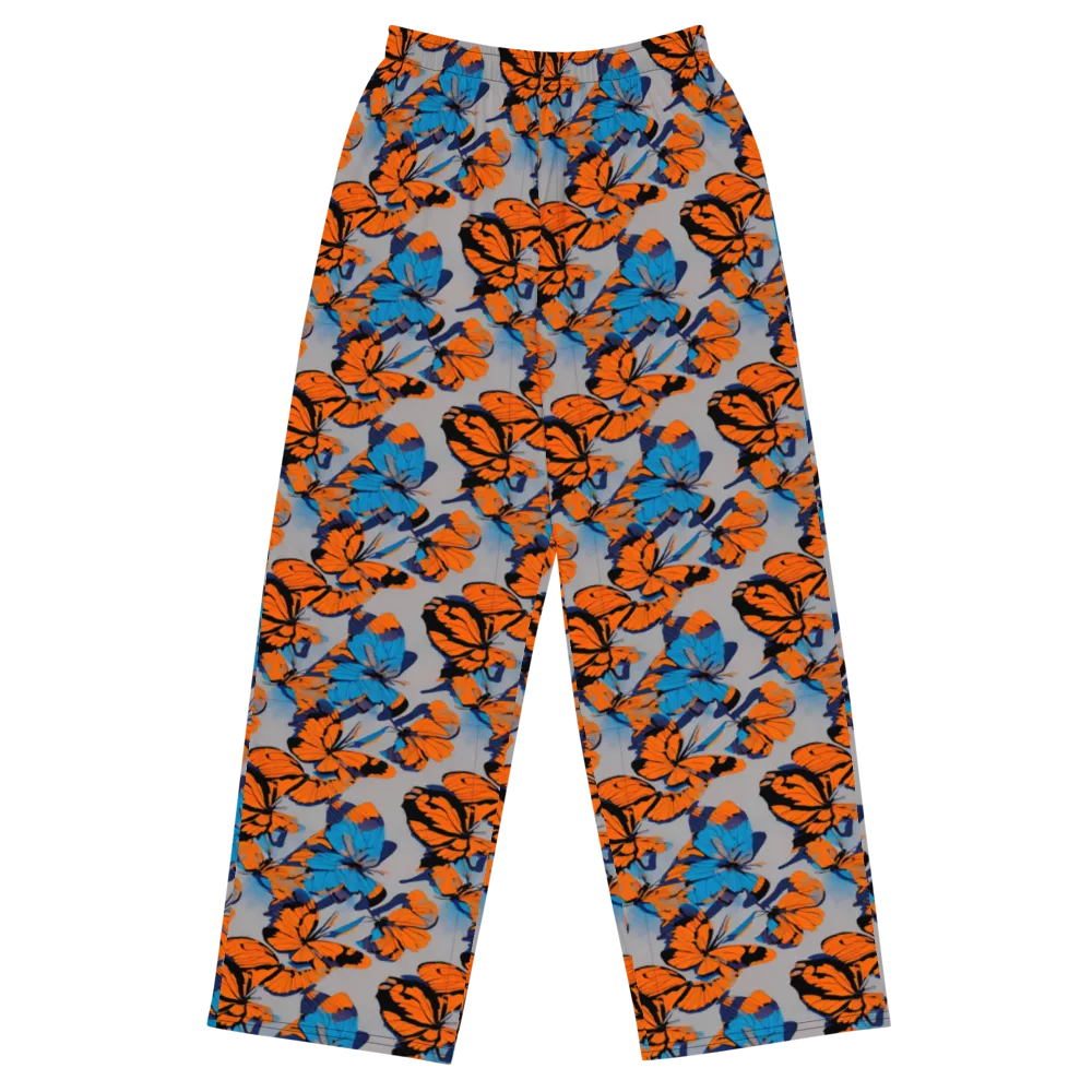 Flutter Wave on Wide-Leg Pants — Front