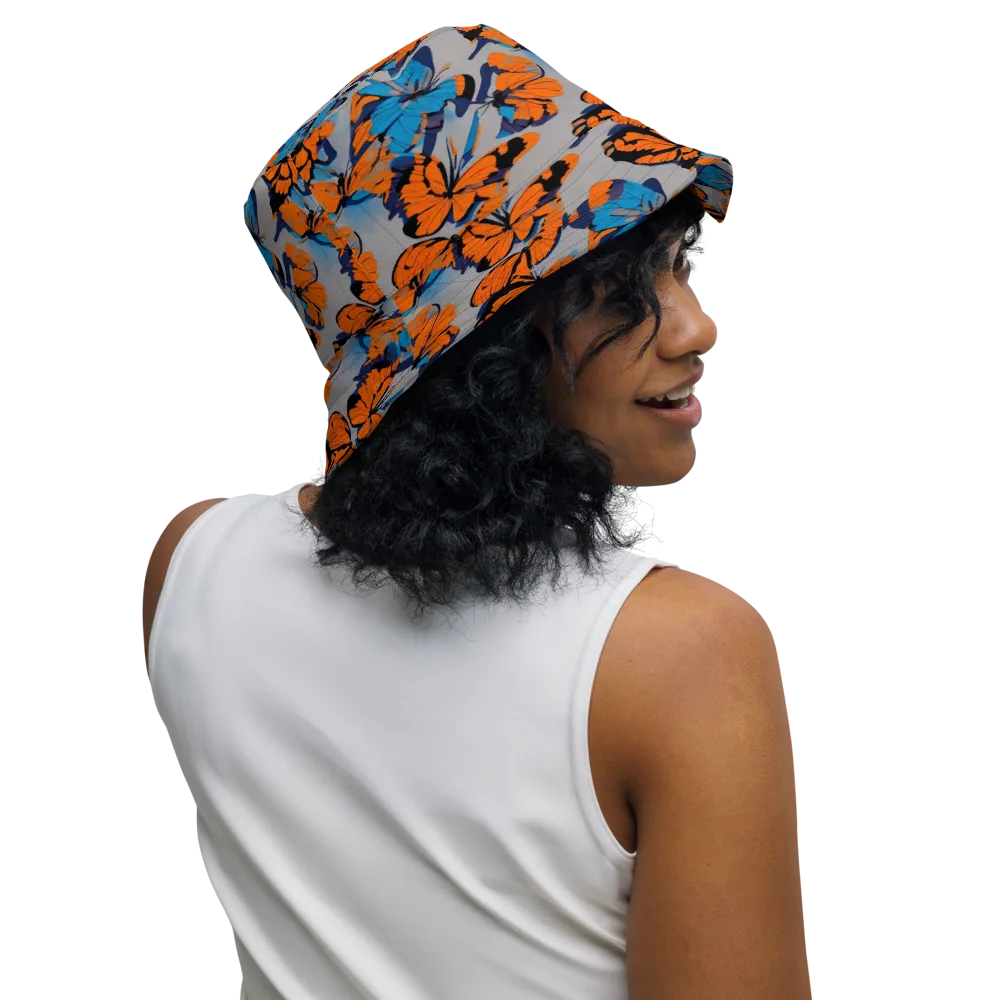 Flutter Wave on Reversible Bucket Hat — Right Outside