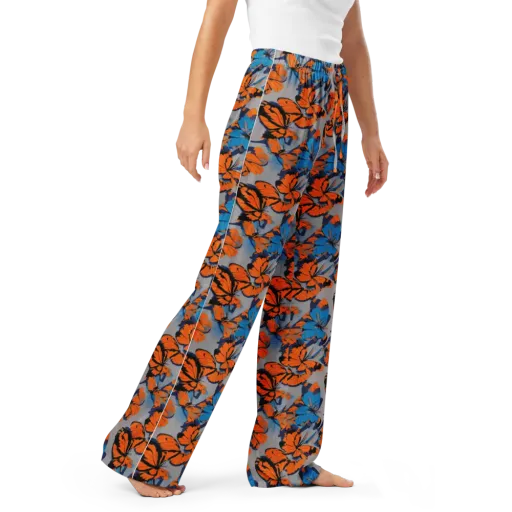 Flutter Wave on a Women's Pajama Pants