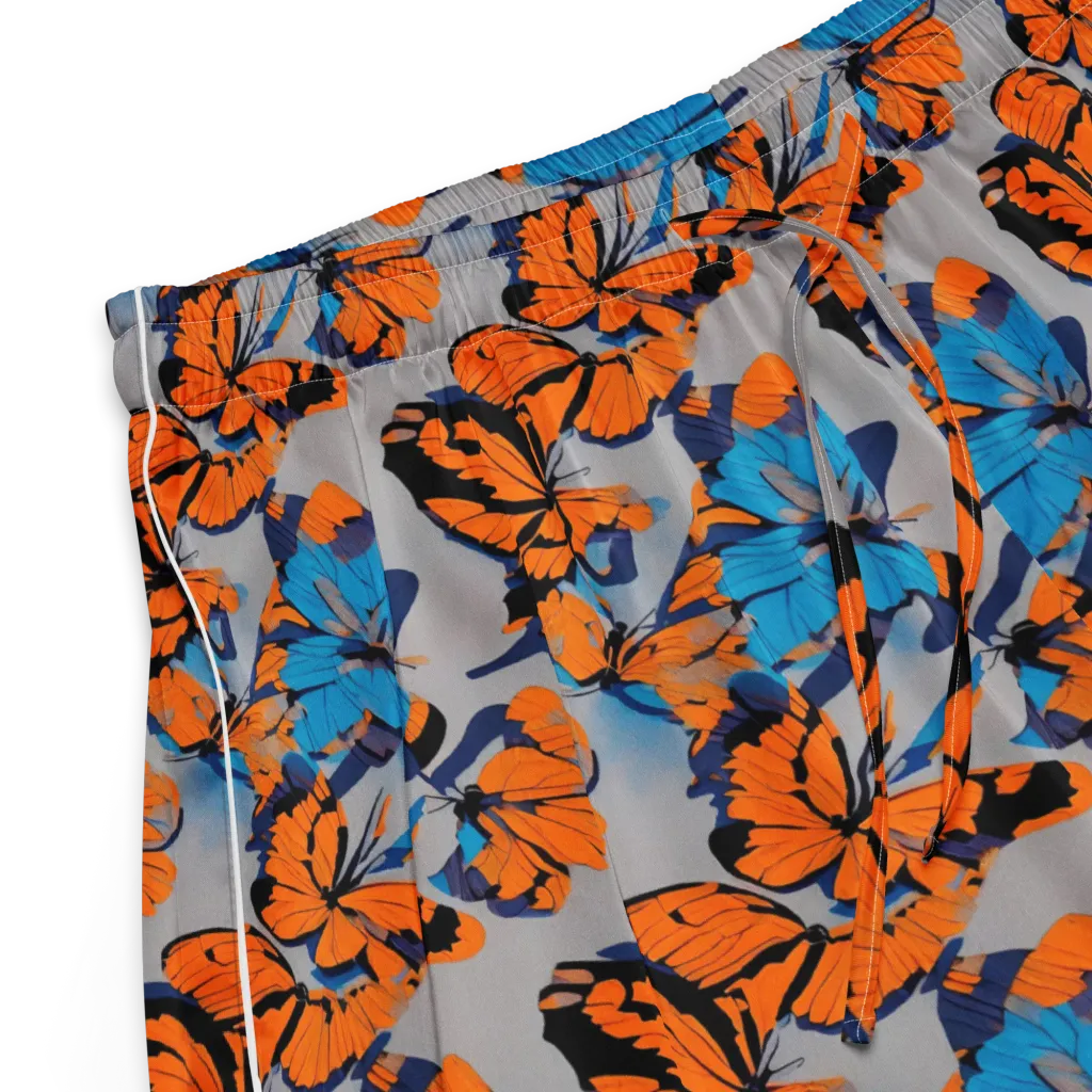 Flutter Wave on Women's Pajama Shorts — Product details