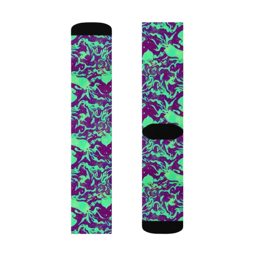 Alien Ripples on a Socks