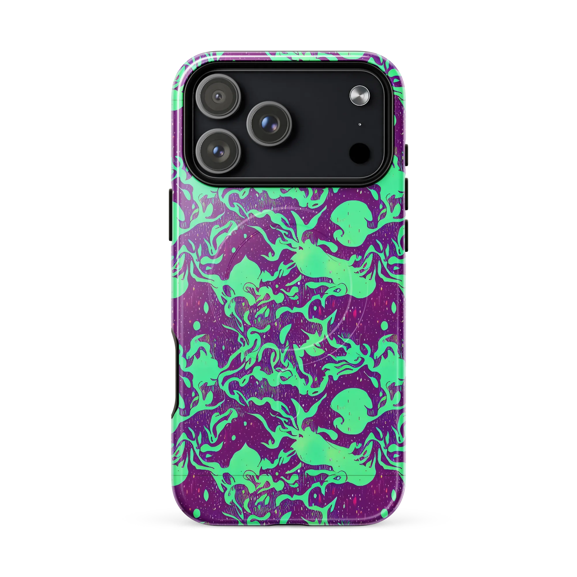 Alien Ripples on MagSafe Tough Case for iPhone® — Front