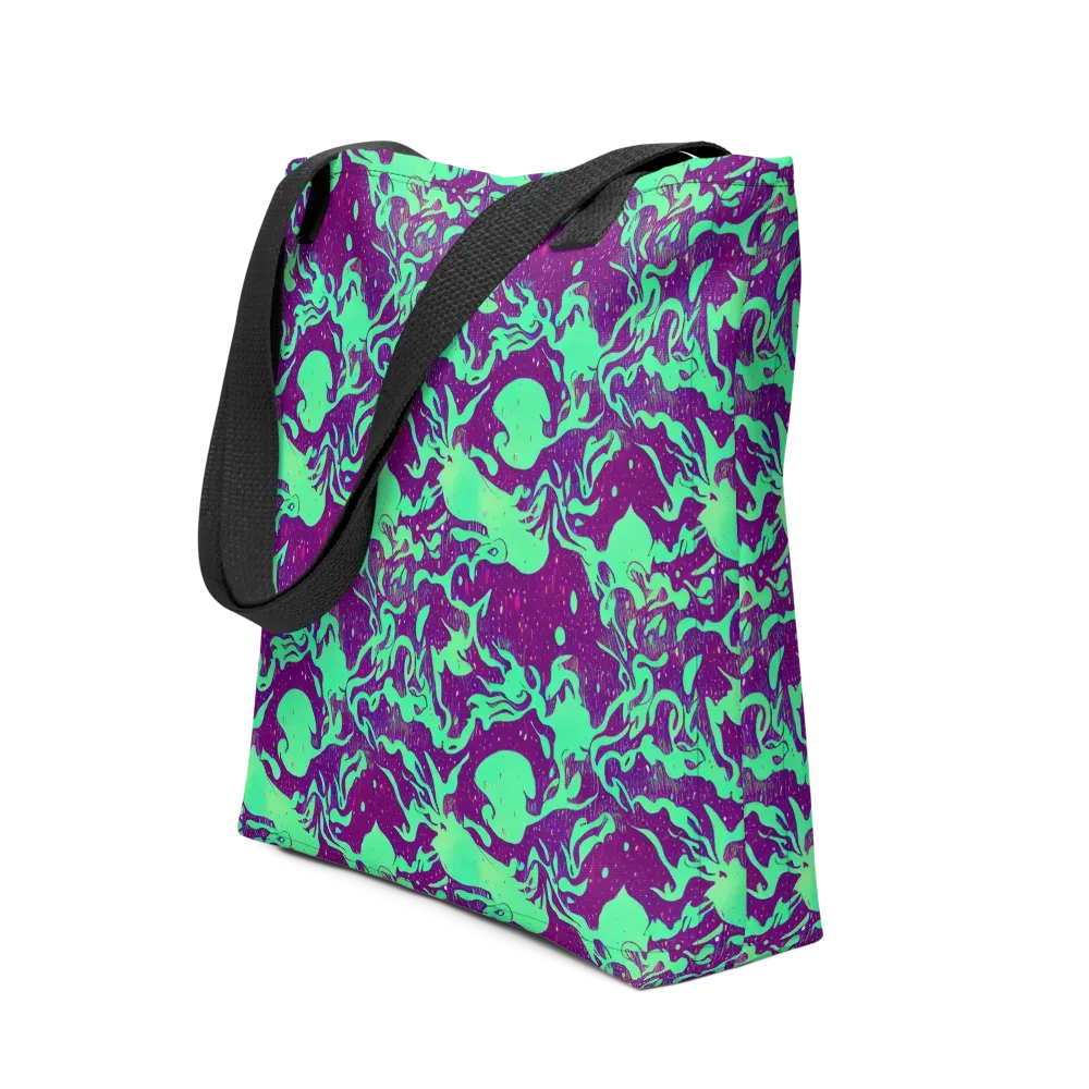 Alien Ripples on Tote Bag — Front
