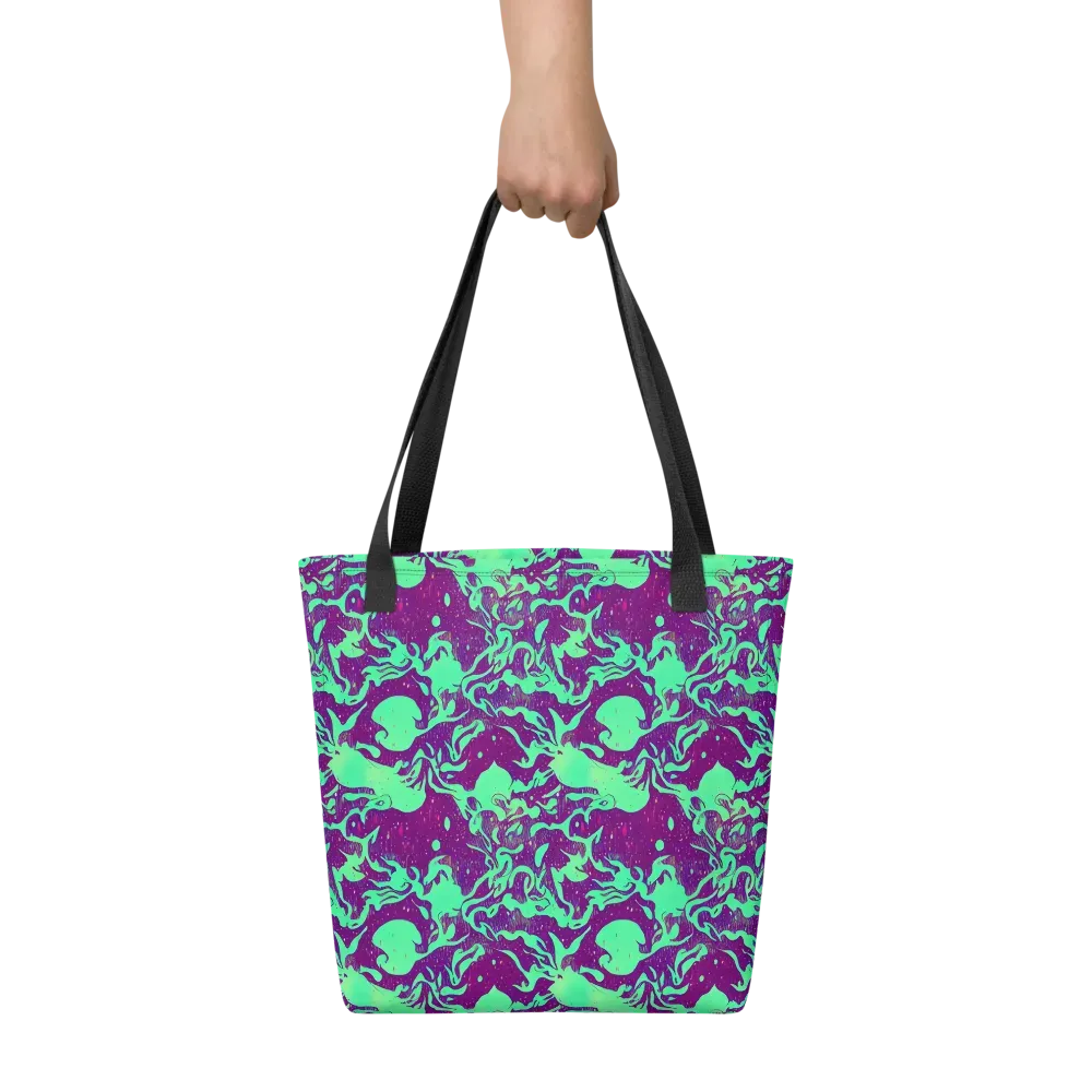 Alien Ripples on Tote Bag — Front