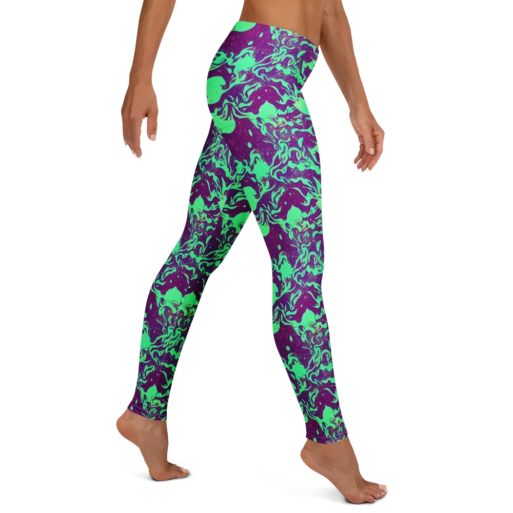 Alien Ripples on Leggings — Right