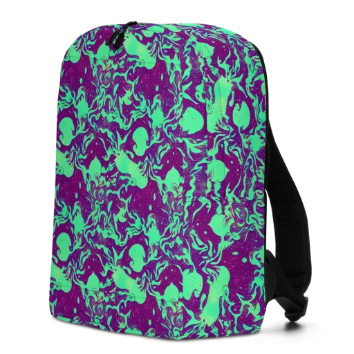 Alien Ripples on a Minimalist Backpack