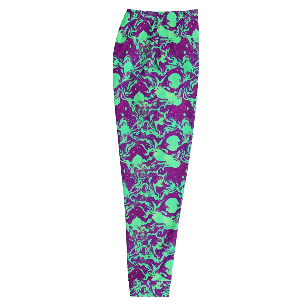 Alien Ripples on Men's Joggers — Right
