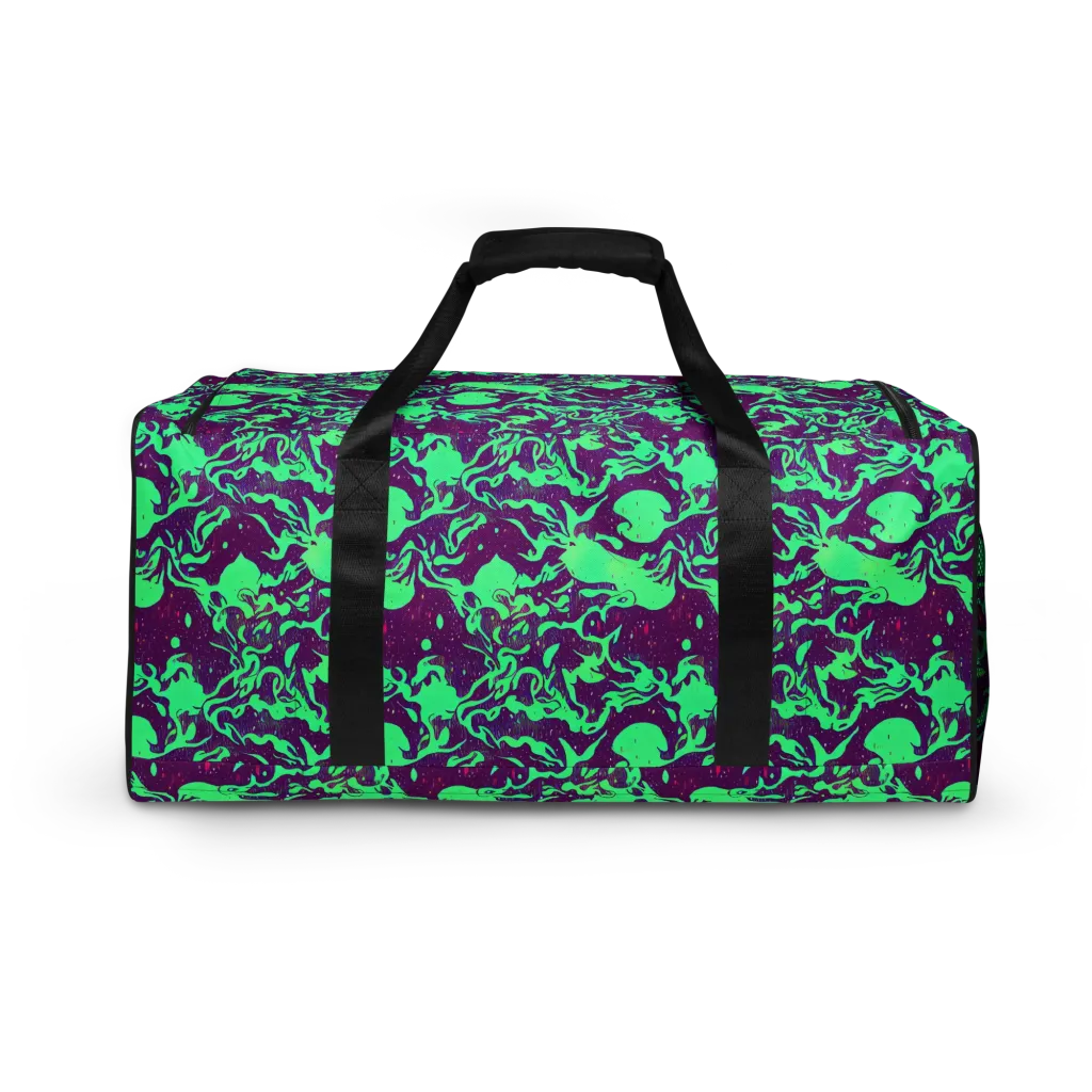 Alien Ripples on Duffle Bag — Back