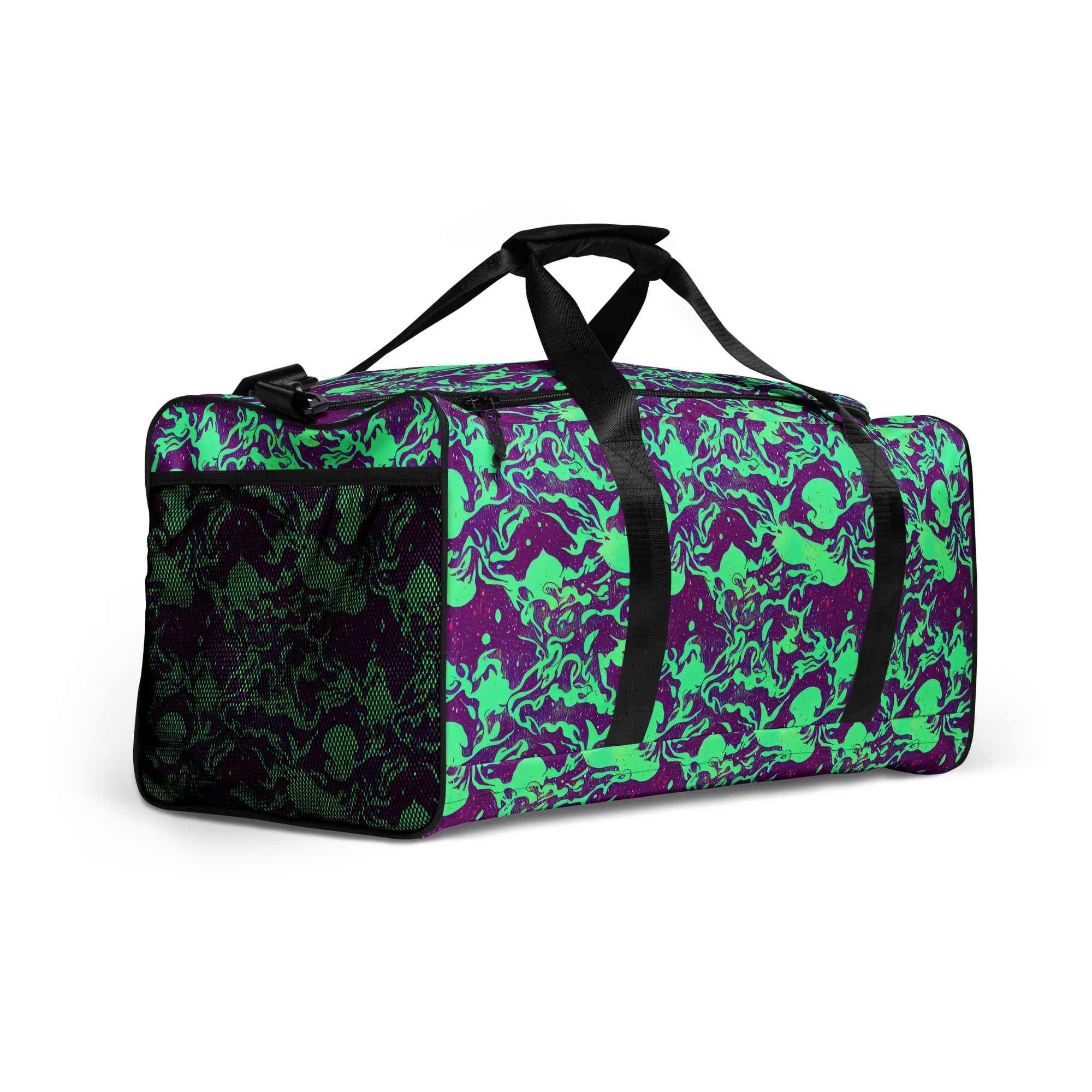 Alien Ripples on Duffle Bag — Right Front