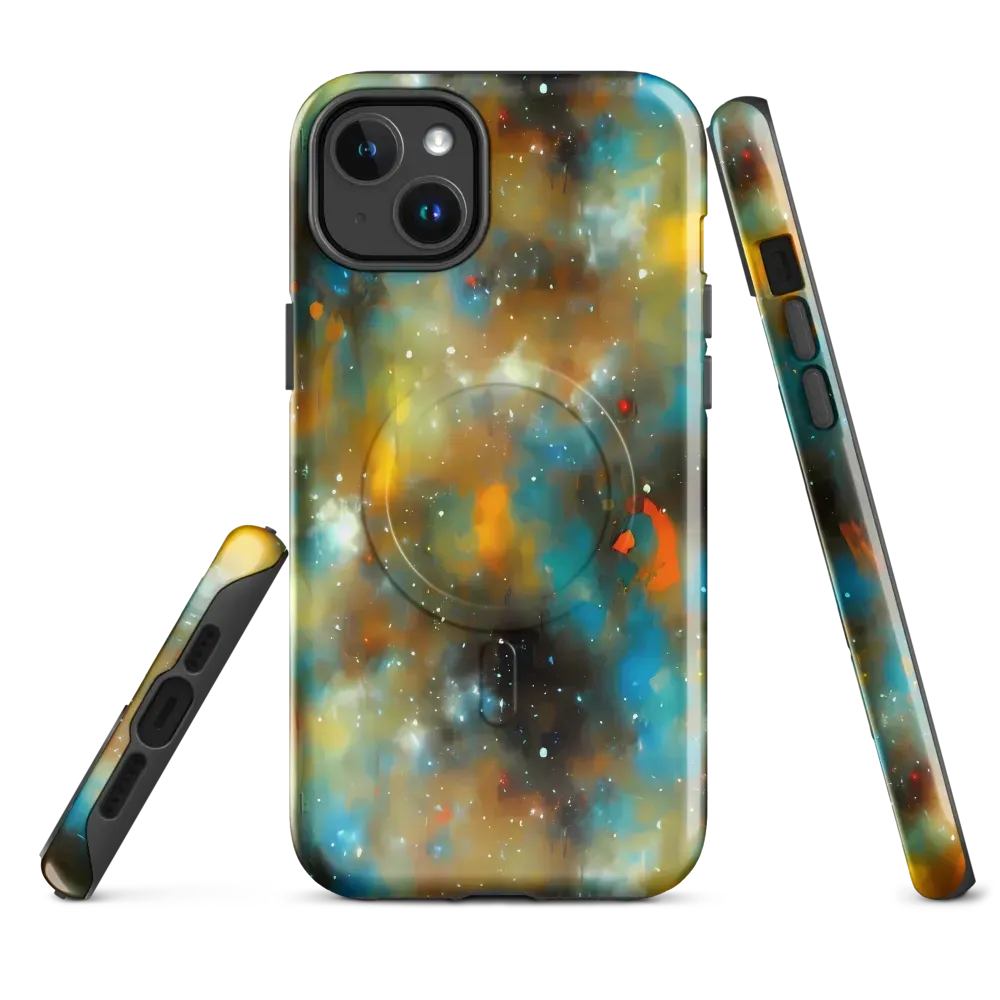Abstract Tapestries on MagSafe Tough Case for iPhone® — Front
