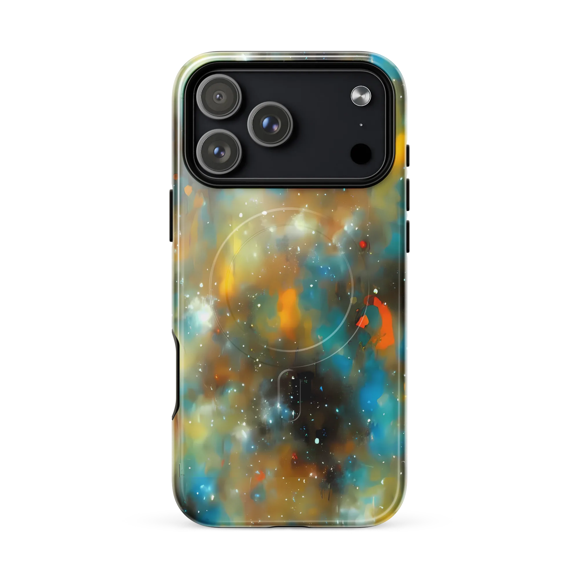 Abstract Tapestries on MagSafe Tough Case for iPhone® — Front