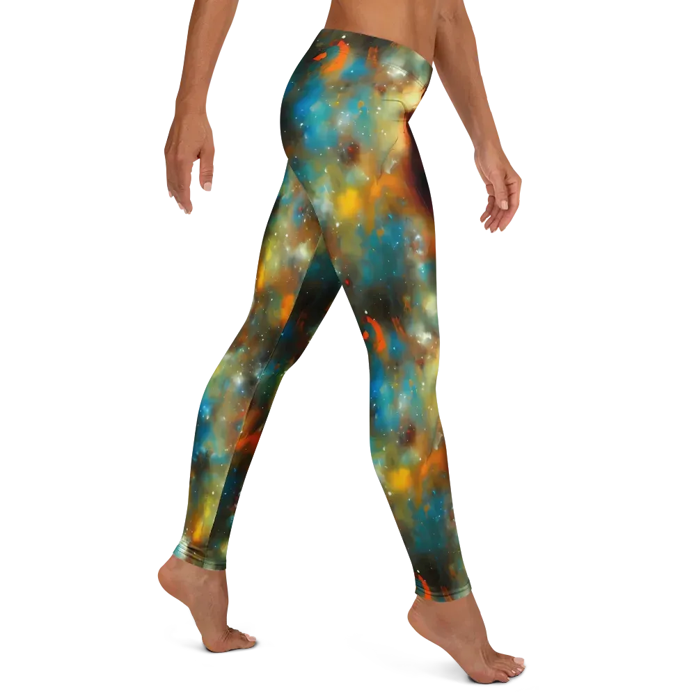 Abstract Tapestries on Leggings — Right