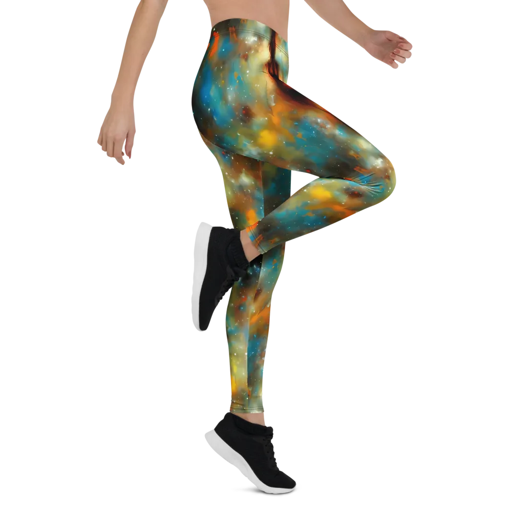 Abstract Tapestries on Leggings — Right