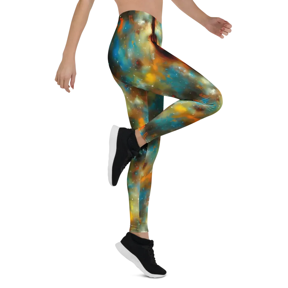 Abstract Tapestries on Leggings — Right