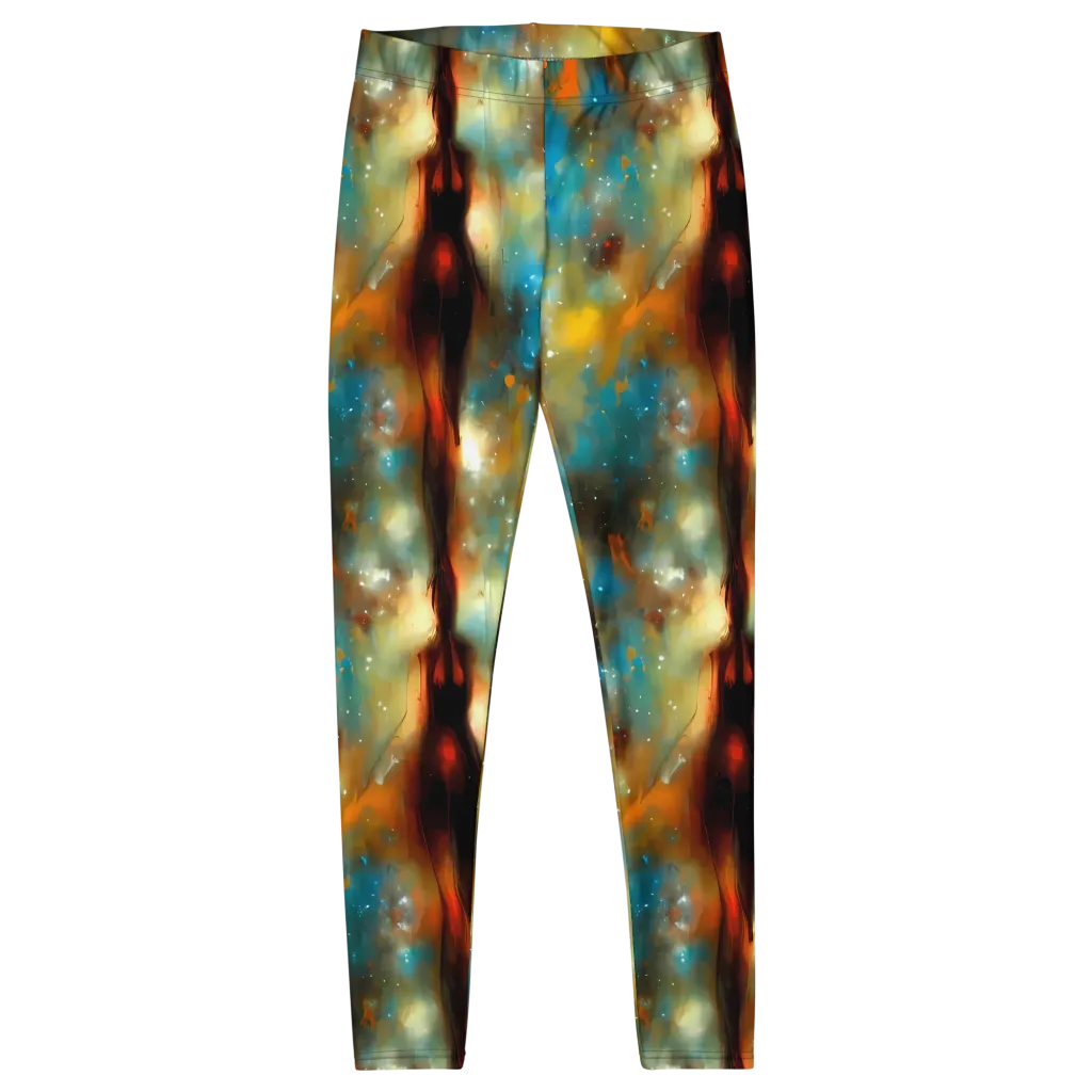 Abstract Tapestries on Leggings — Front