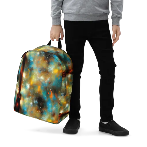 Abstract Tapestries on a Minimalist Backpack