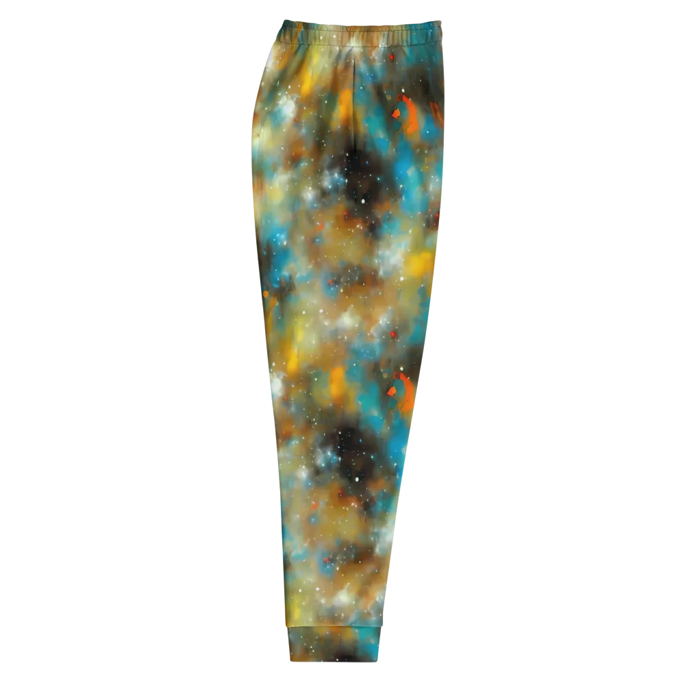 Abstract Tapestries on Men's Joggers — Right