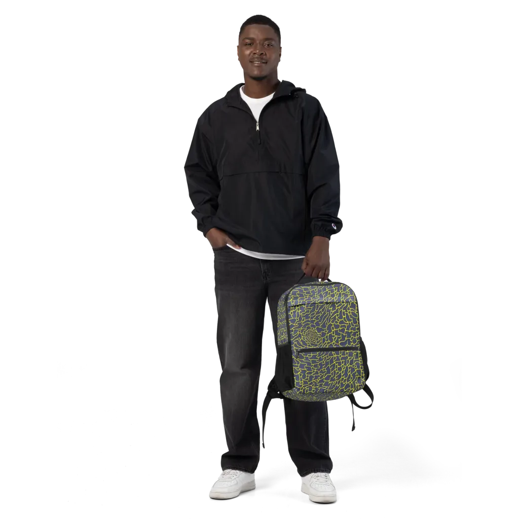 Nightshade Maze on Utility Backpack — Front