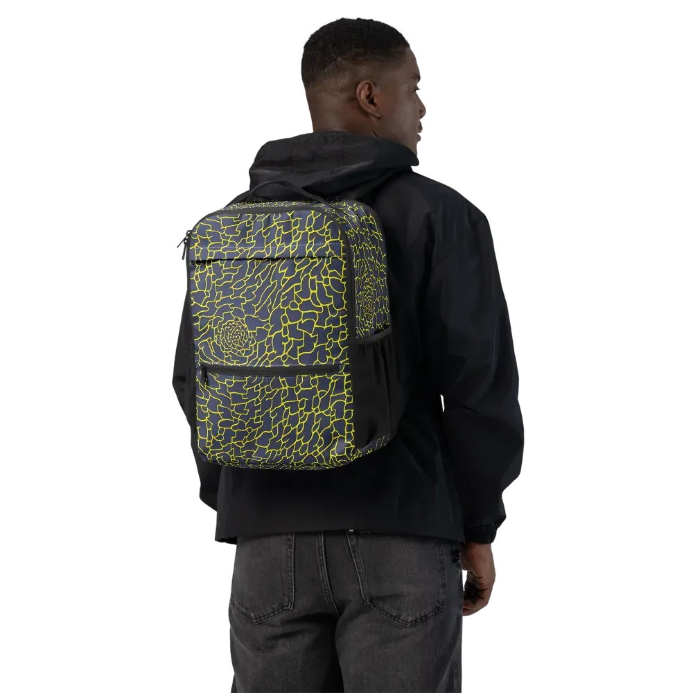 Nightshade Maze on Utility Backpack — Back