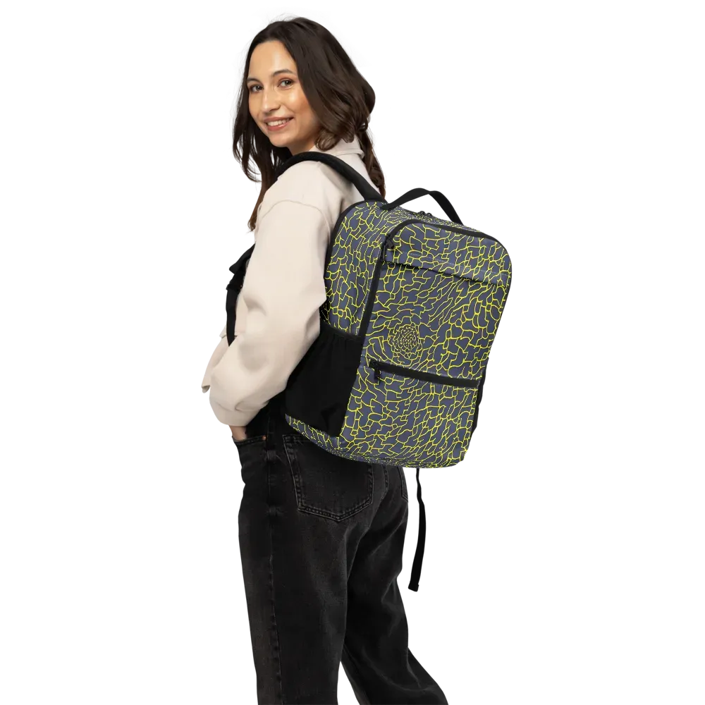 Nightshade Maze on Utility Backpack — Back