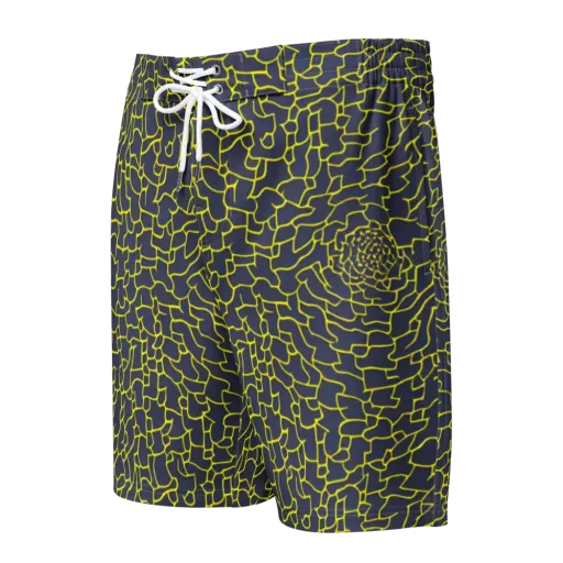 Nightshade Maze on a Men's Board Shorts