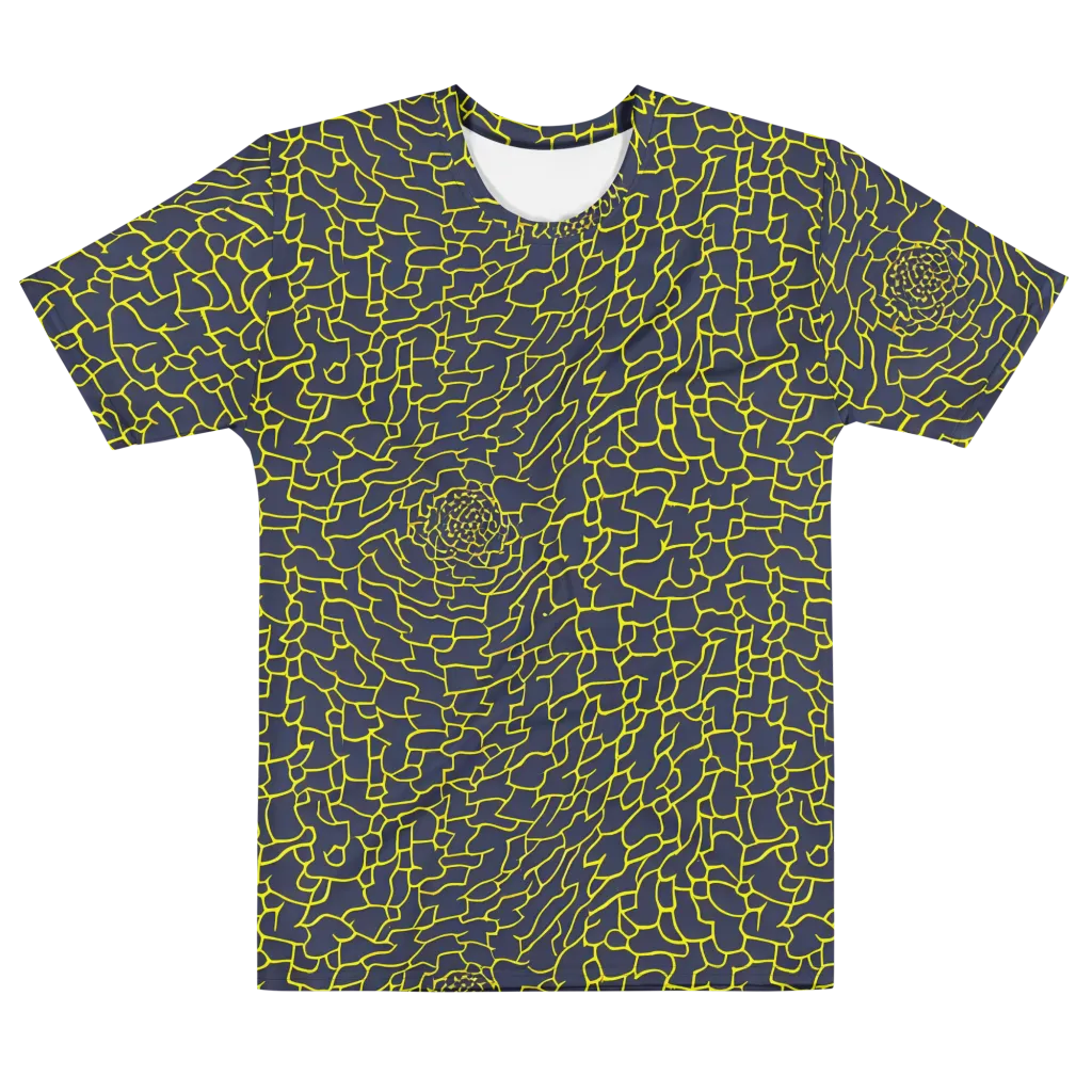 Nightshade Maze on Men's Crew Neck T-Shirt — Front